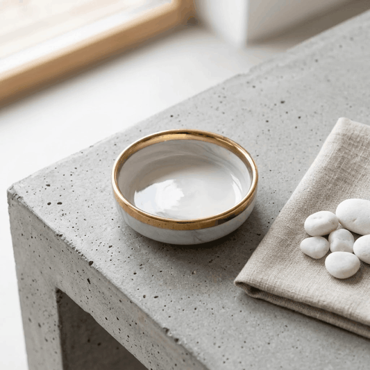 prdct_Pacific Grey Marble Collection - Small DIsh - 3.5 inch