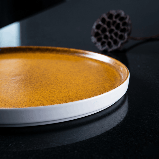 prdct_Sapphire Collection - Yellow - Corner Plate - 11 inch