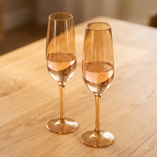 prdct_Amber Radiance Crystal Champagne Glass - Set of 2