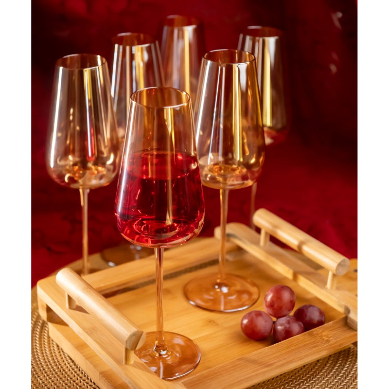 Golden Ember Champagne Flute - Set of 2