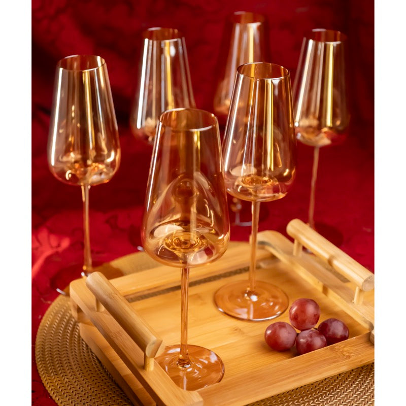 Golden Ember Champagne Flute - Set of 2
