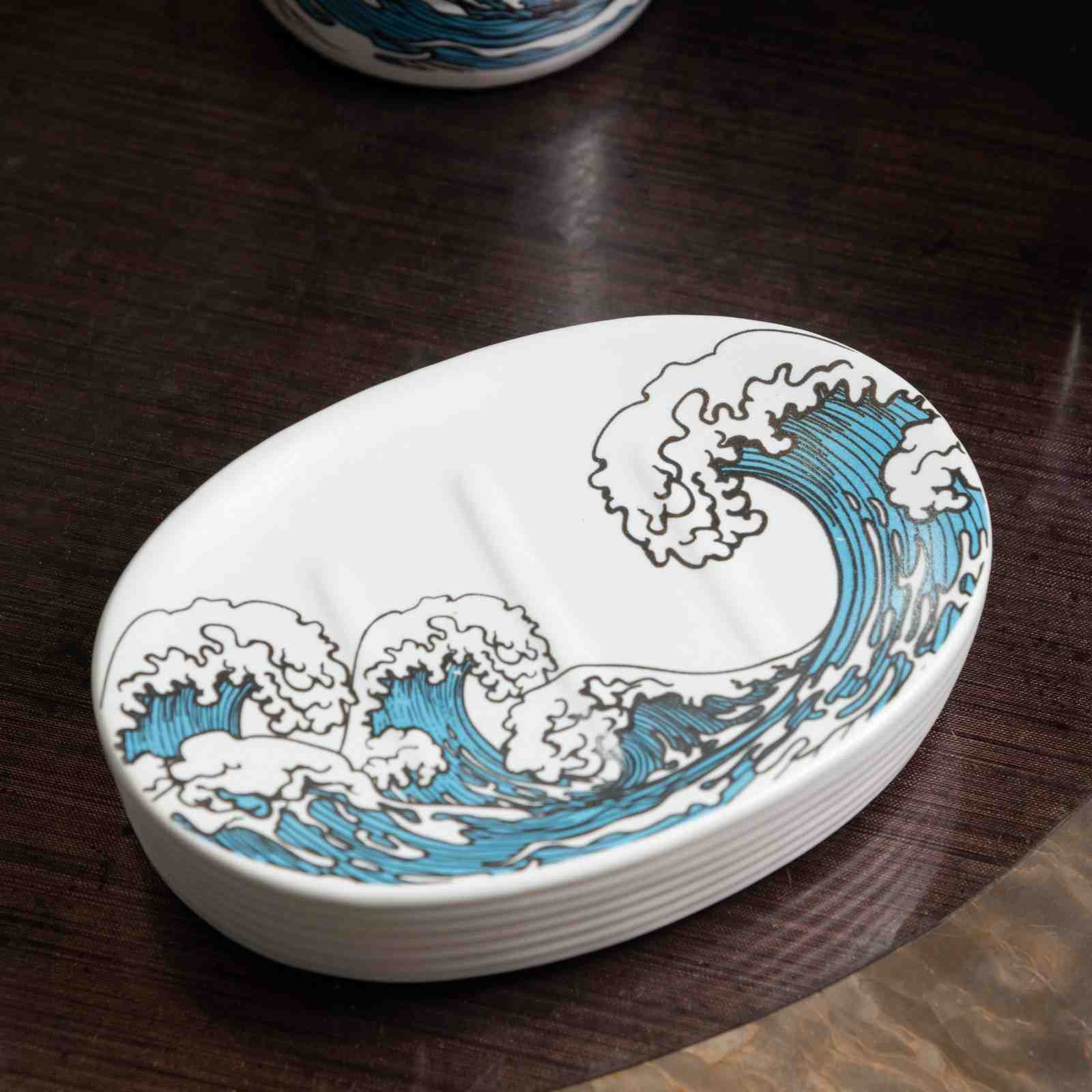 Sea Mist Essentials – Ceramic 4 pcs Bath Set