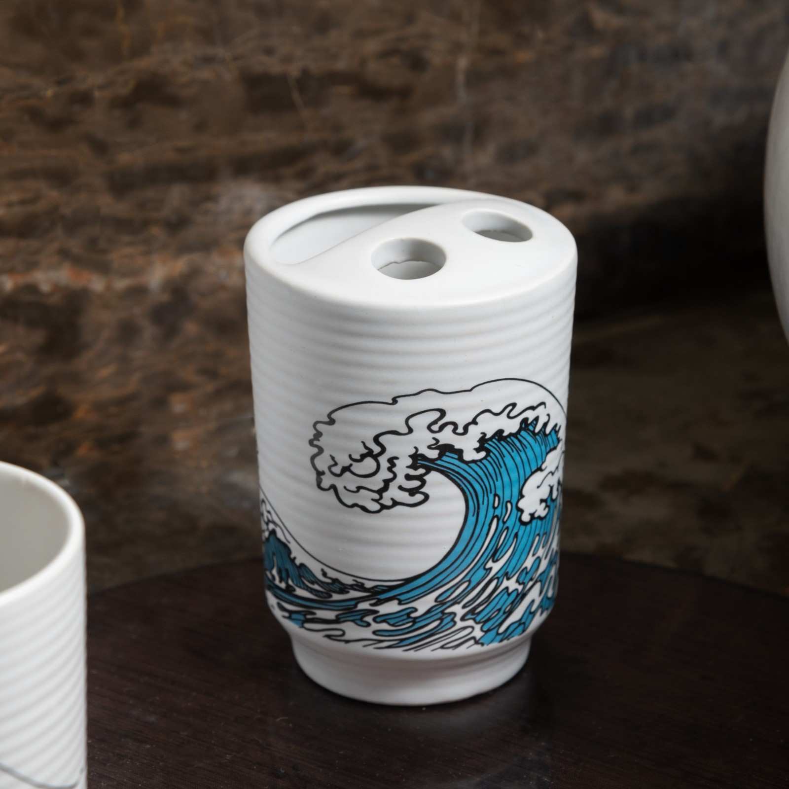 Sea Mist Essentials – Ceramic 4 pcs Bath Set