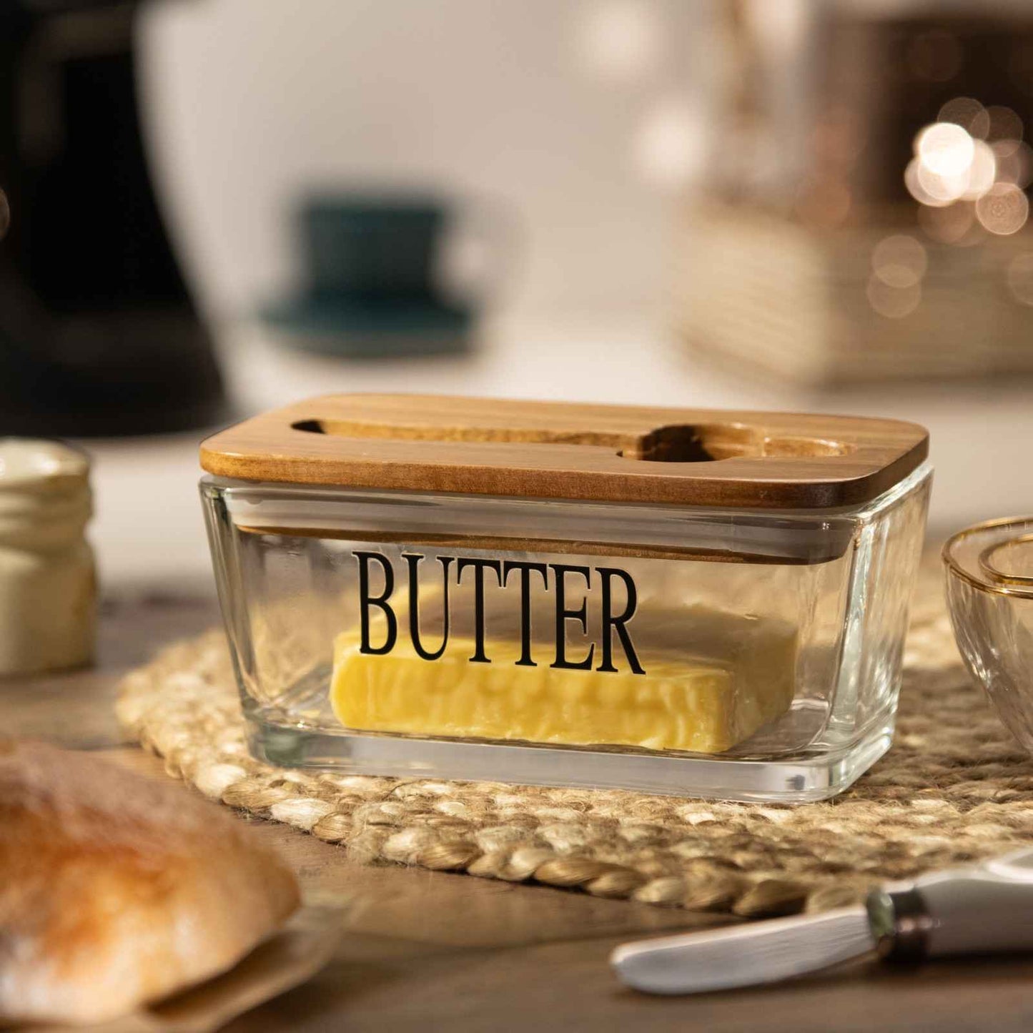 TimberTop Butter Dish