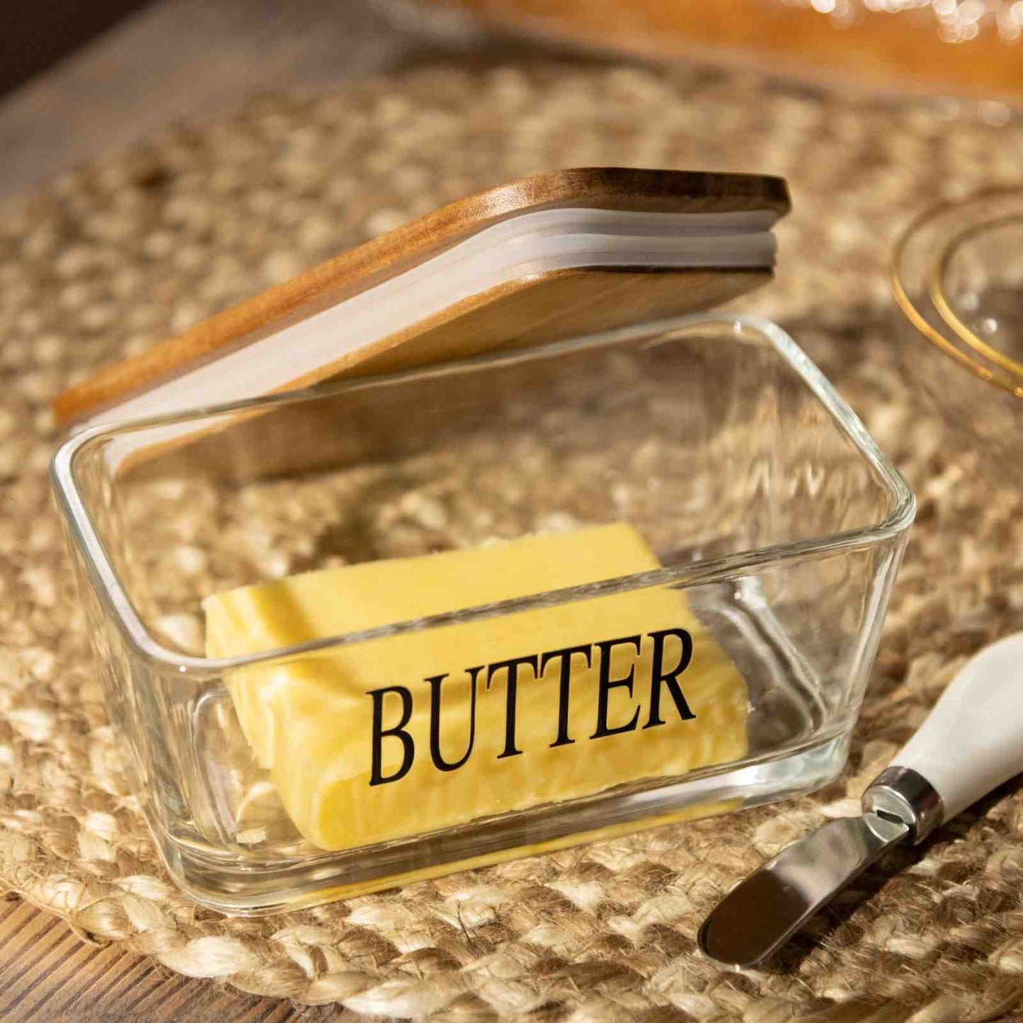 TimberTop Butter Dish