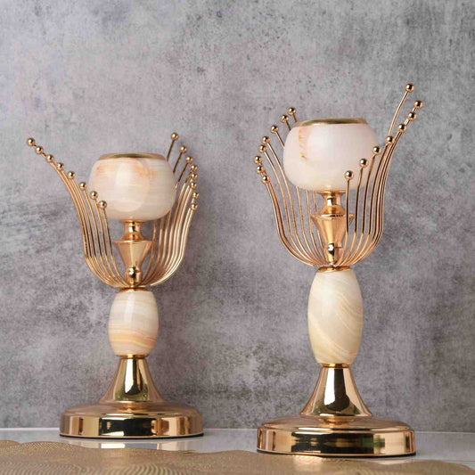 prdct_Elysian Pearl Candle Holder set
