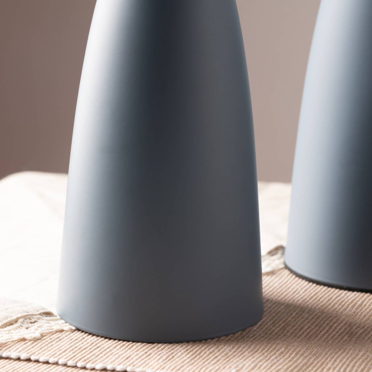 Midnight Cone Candle Holder set