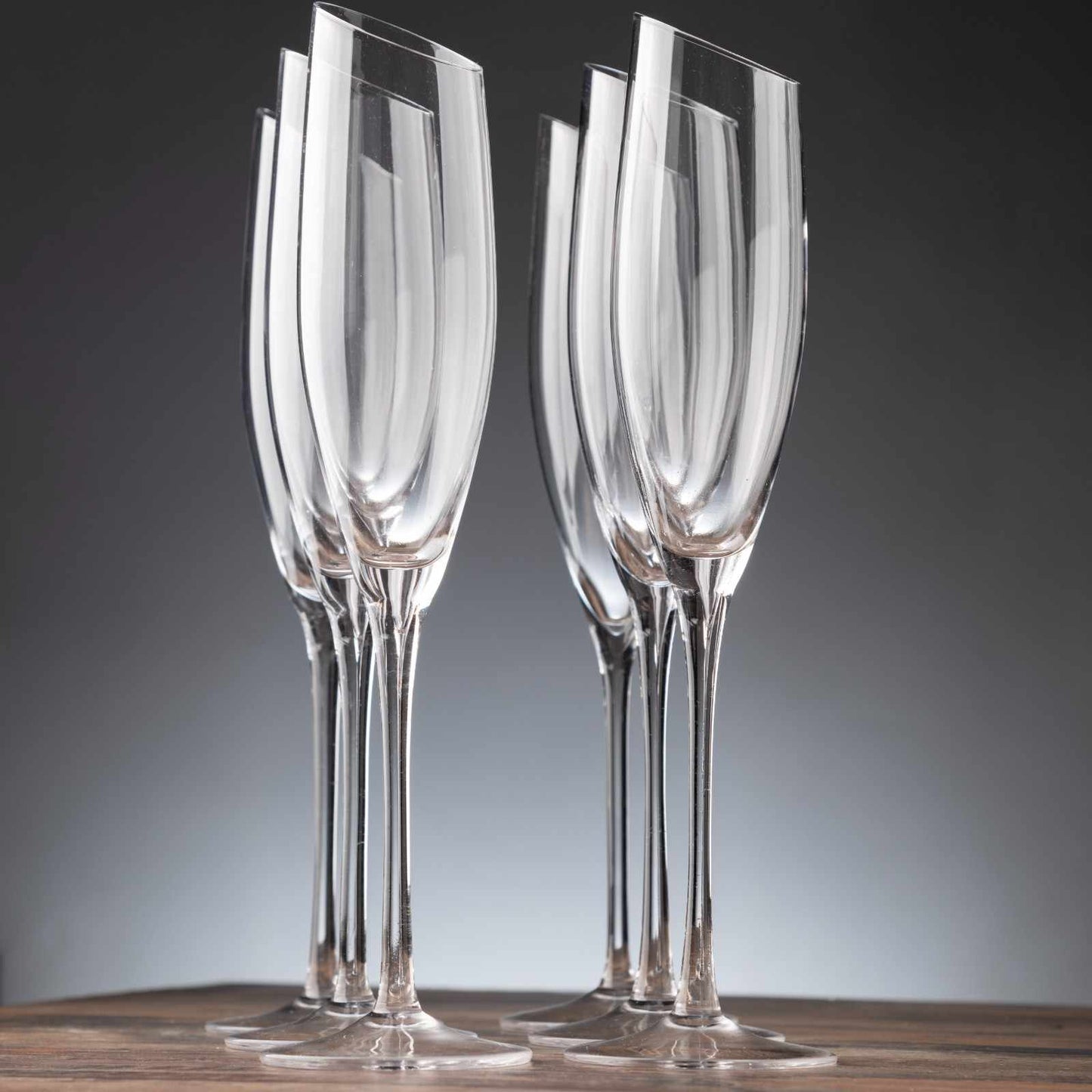 Chic Tilt Champagne Glass - Set of 2