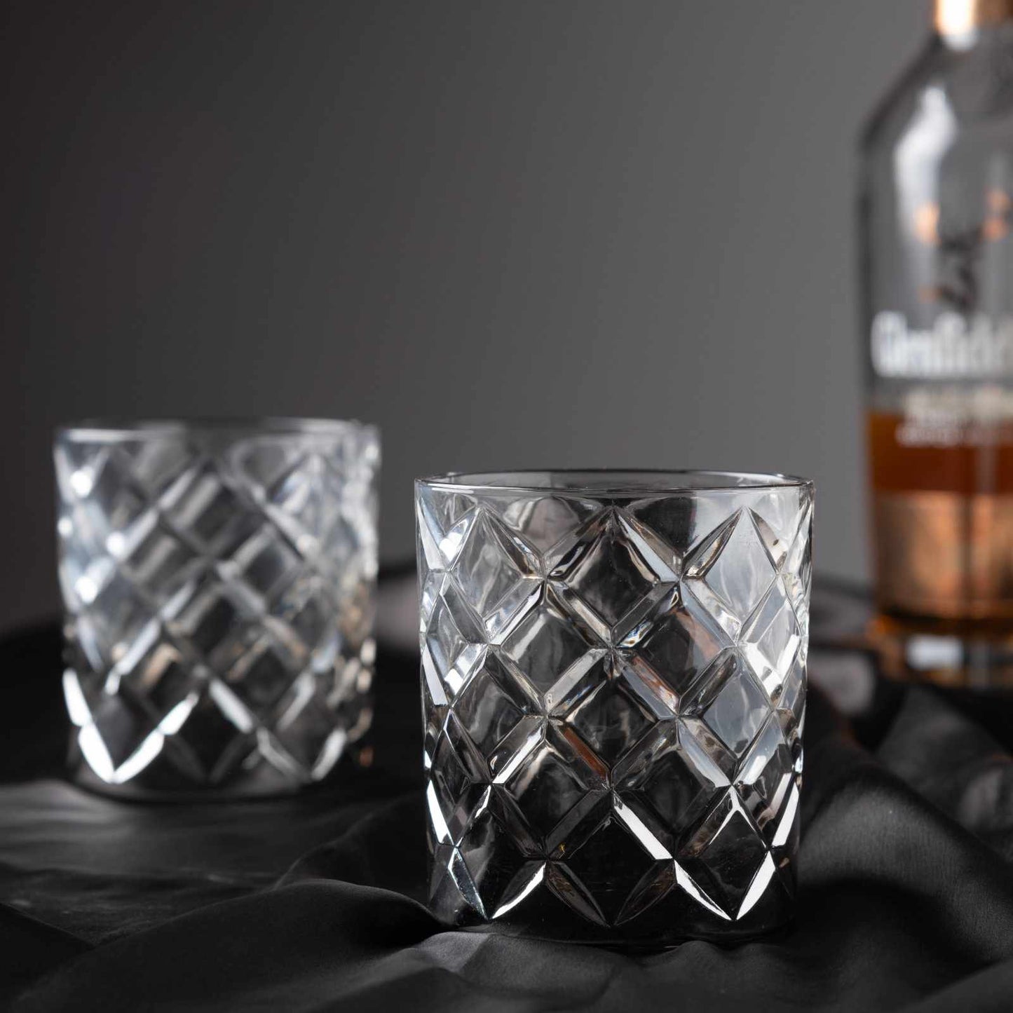 Ethereal Smoke Crystal Tumbler - Set of 6