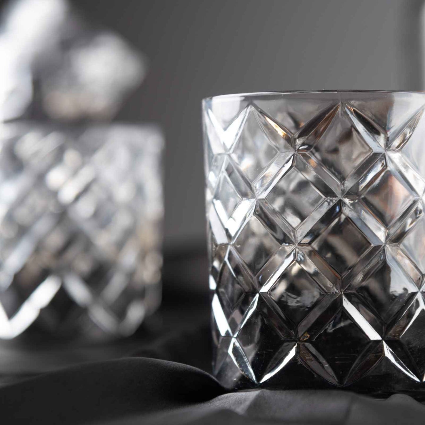 Ethereal Smoke Crystal Tumbler - Set of 6