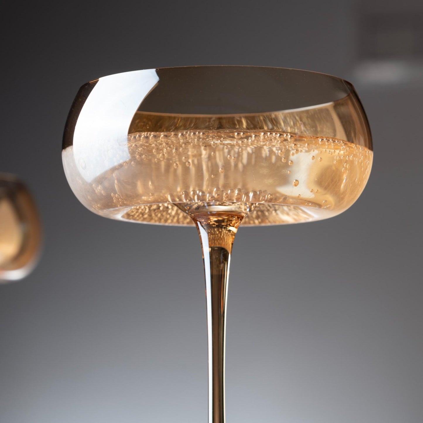 Golden Hour Crystal Cocktail Glass - Set of 2