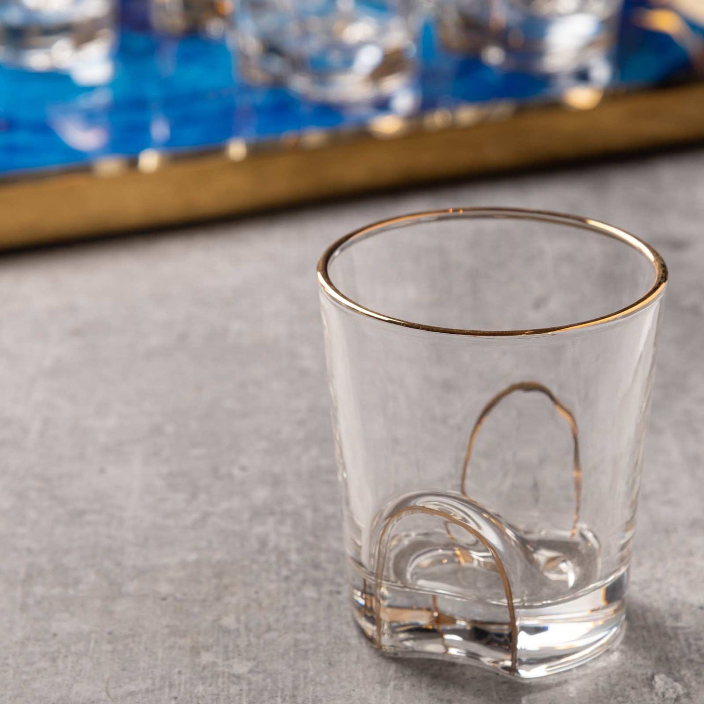 Aurora Curve Glass Set of 6