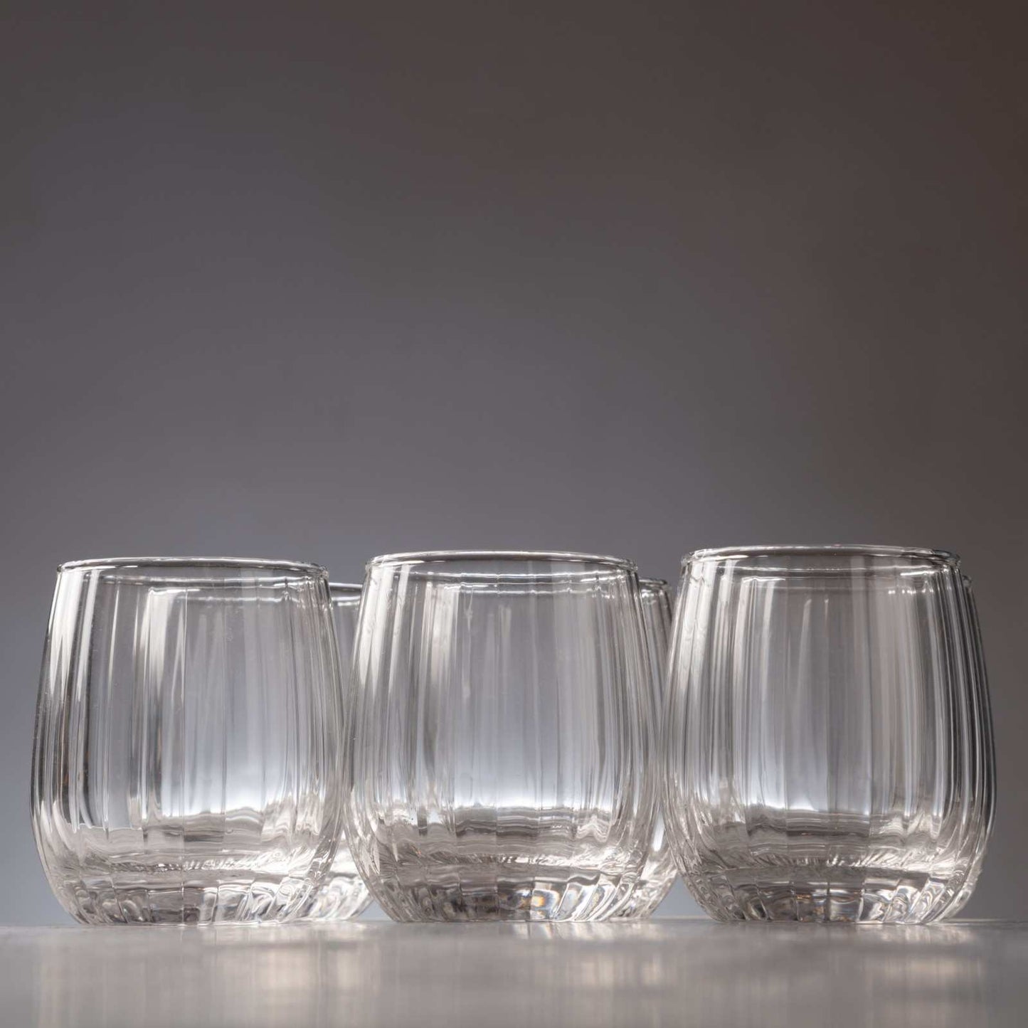Classic Ripple Water Glass Set of 6