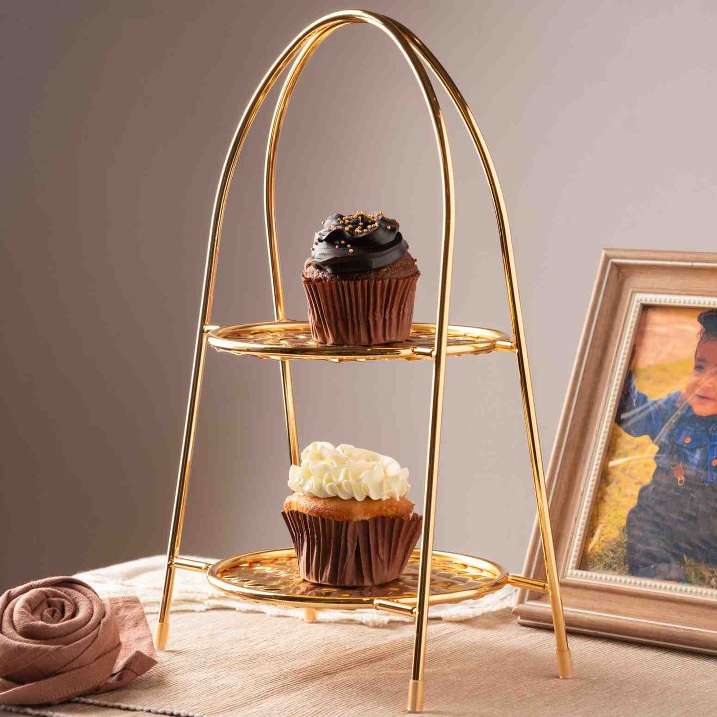 Vintage Tiered Delight