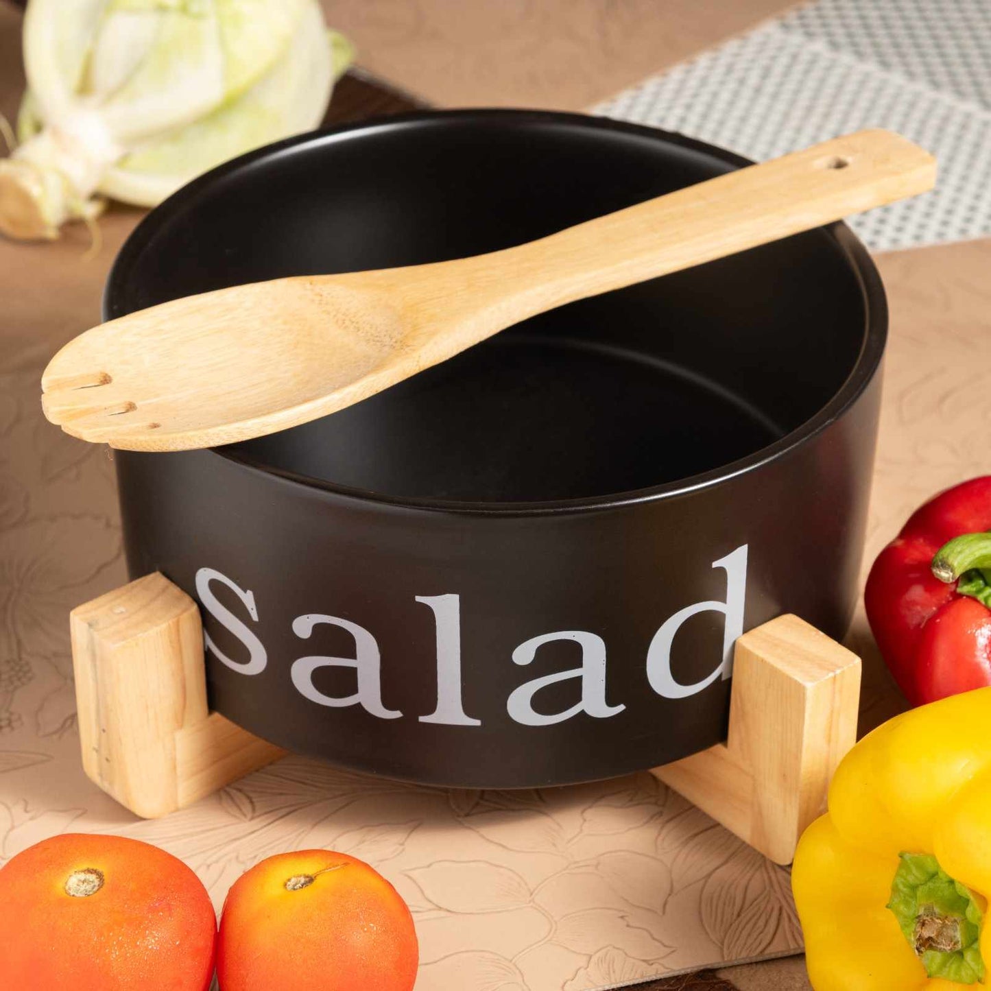 Onyx Salad Bowl