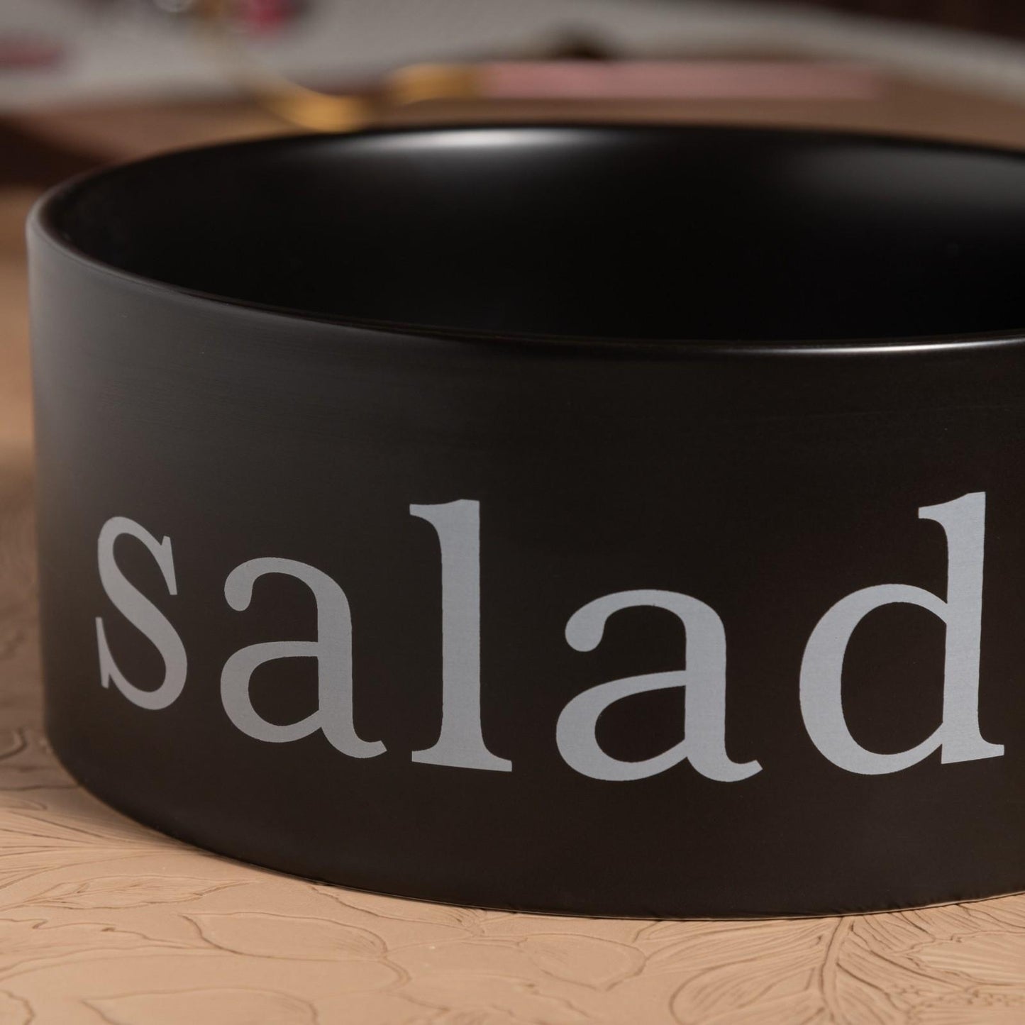 Onyx Salad Bowl
