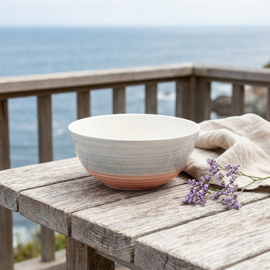 prdct_Rainbow Collection - Grey+Pink - Serving Bowl - 7 inch