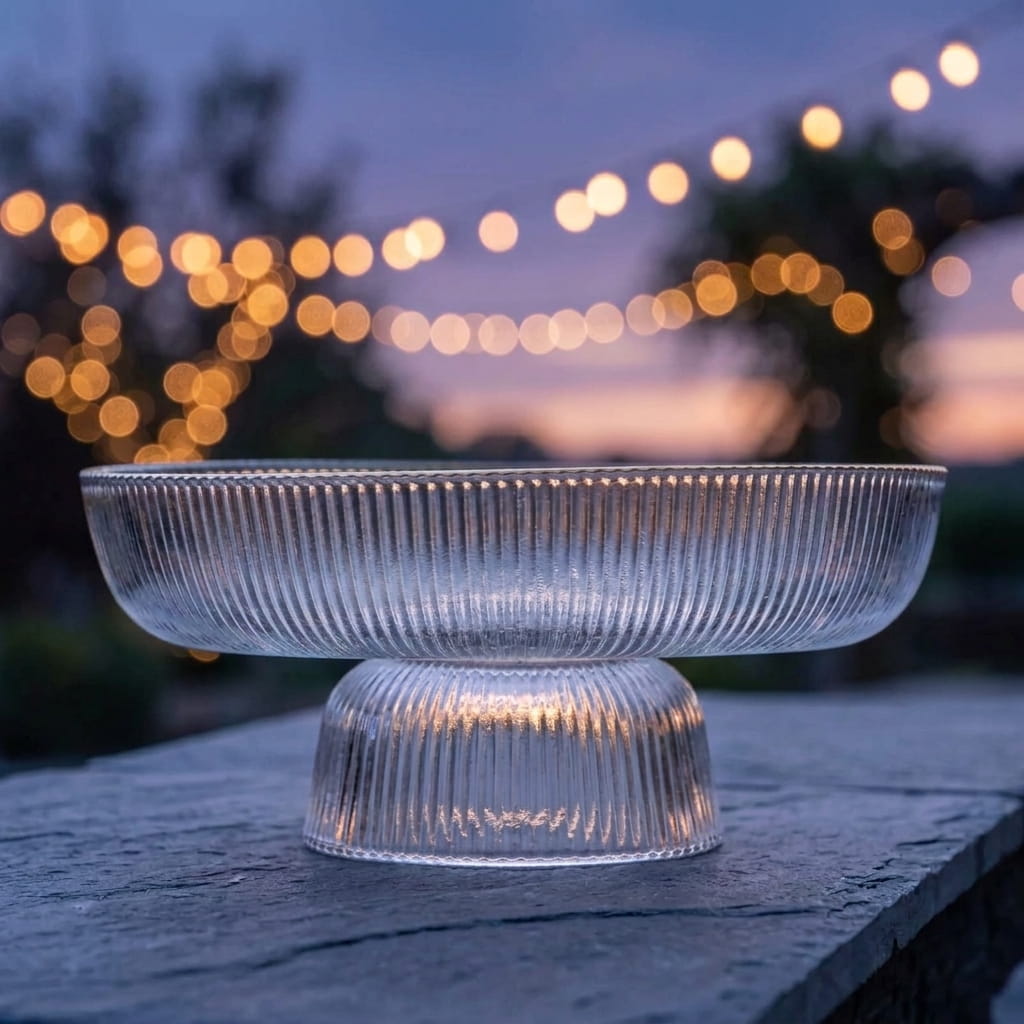 Classic Stripe Fruit Bowl