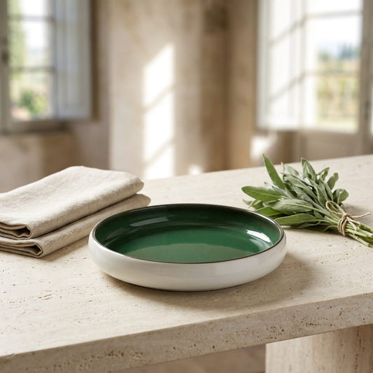 prdct_Sapphire Collection - Green - Deep Dish - 8.5 inch