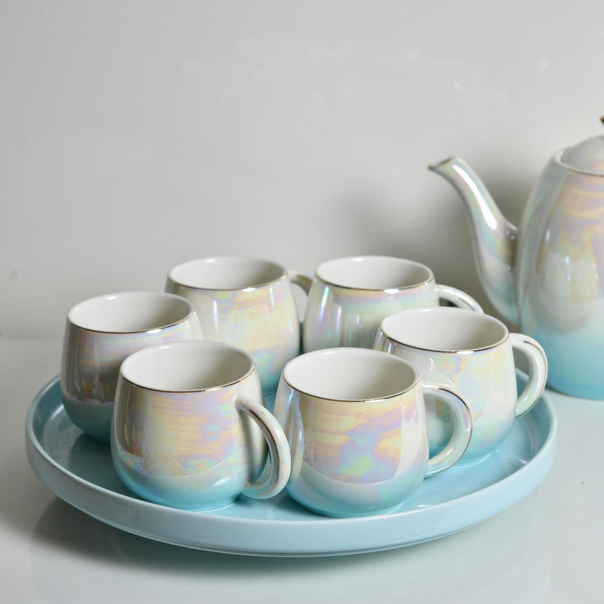 Ivory Mist Tea Set