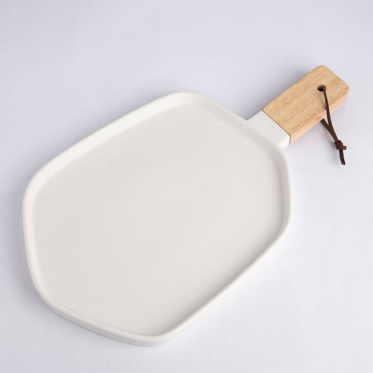 prdct_Five Angle Platter - White