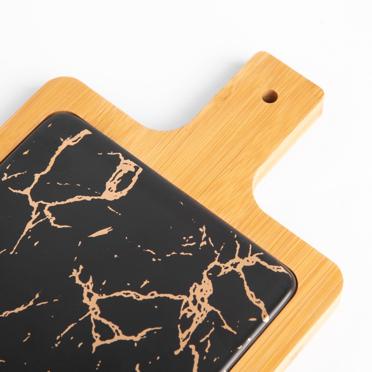 Rectangular Platter - Black Gold