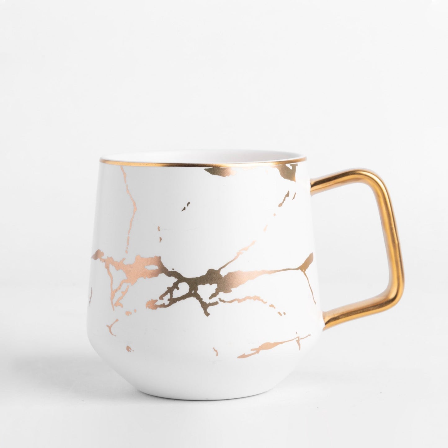 Marble Whisper - With Lid - White