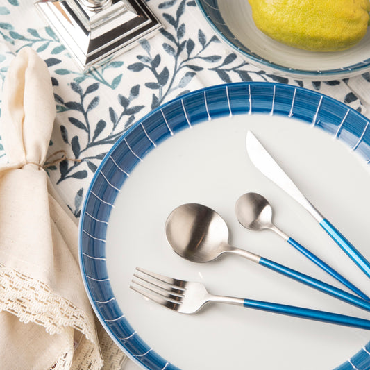 prdct_Azure Elegance Cutlery Set of 4