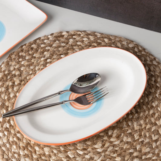 prdct_Rainbow Collection Oval Platter - Pink and Blue