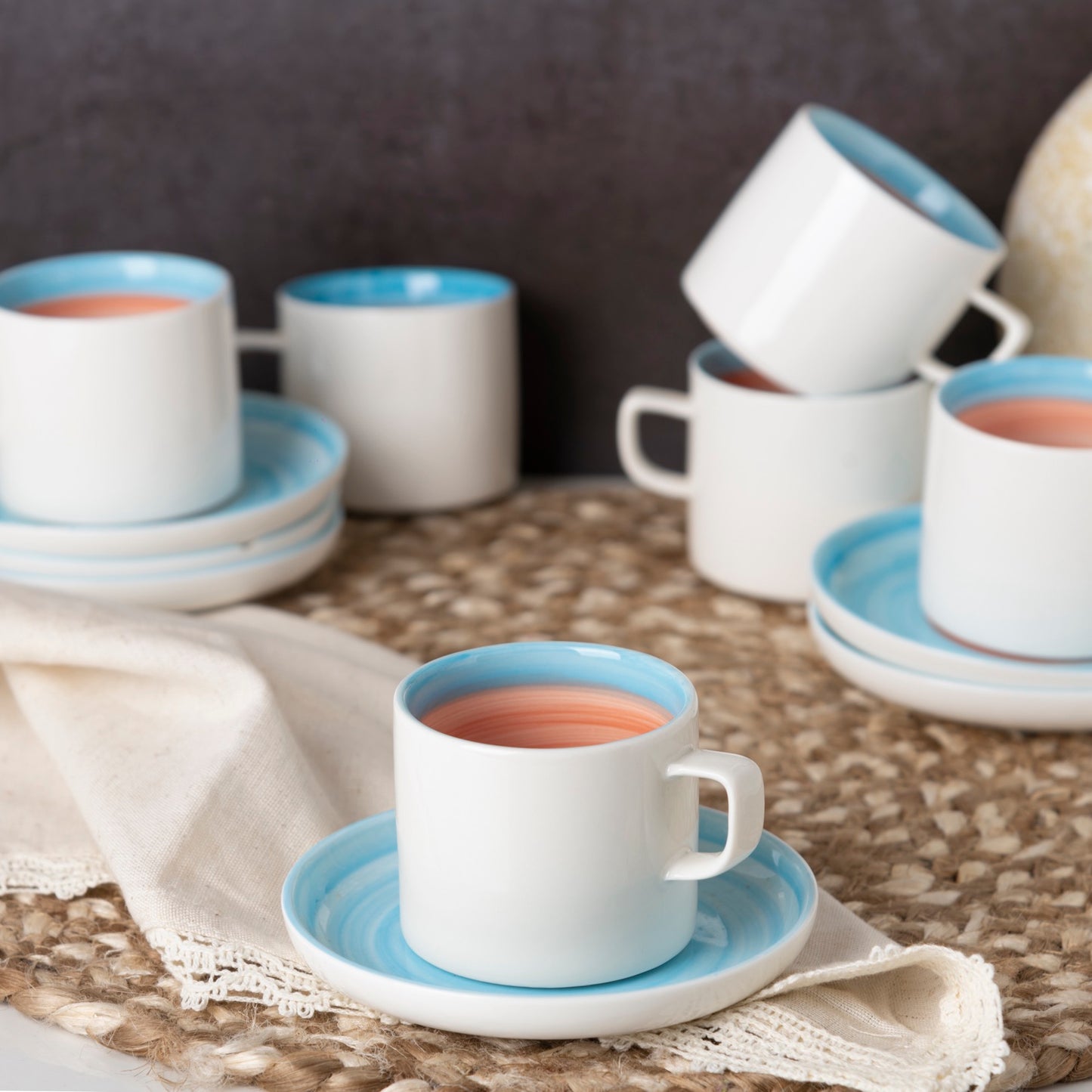 Rainbow Series - Tea Cup Saucer