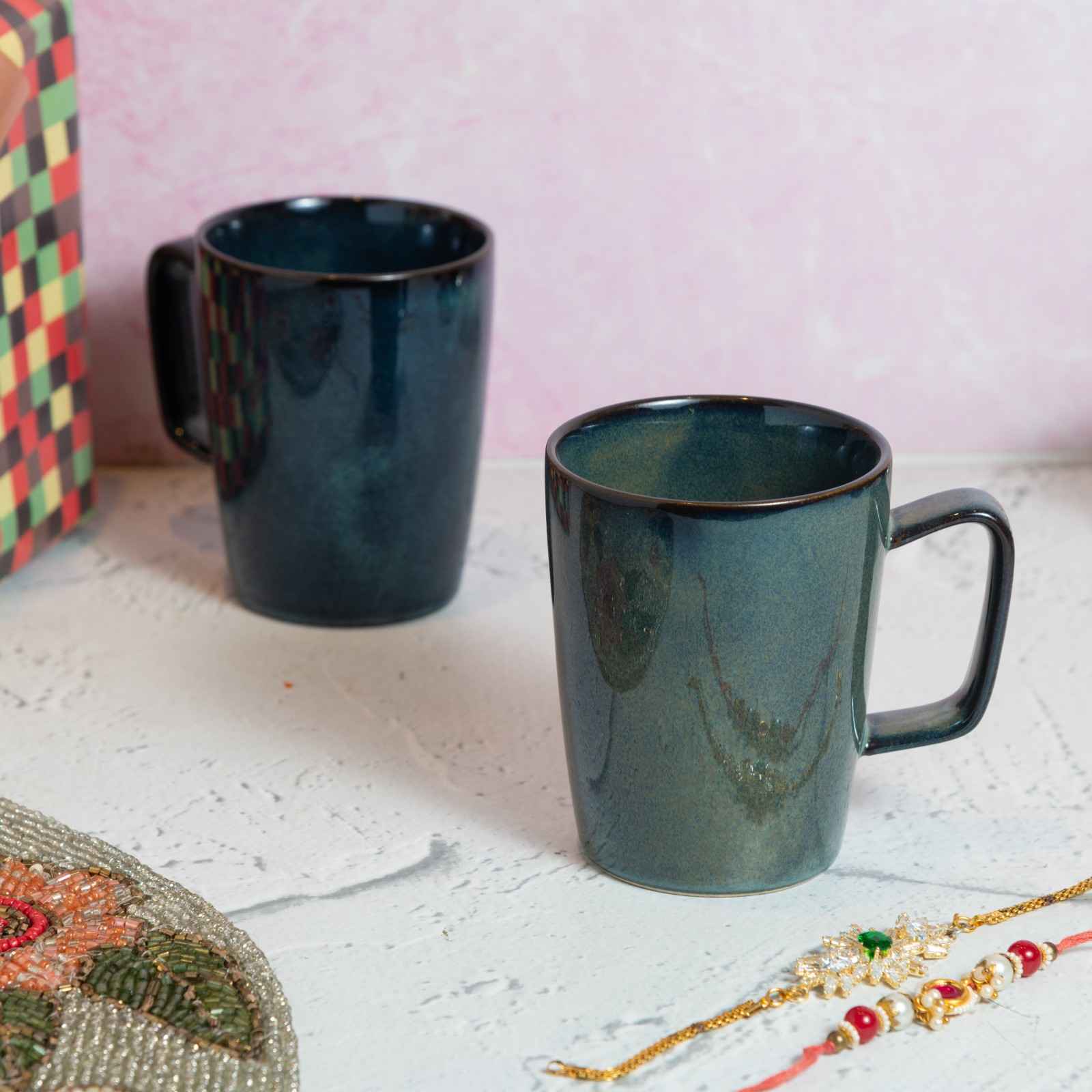 Copper Blue Mug