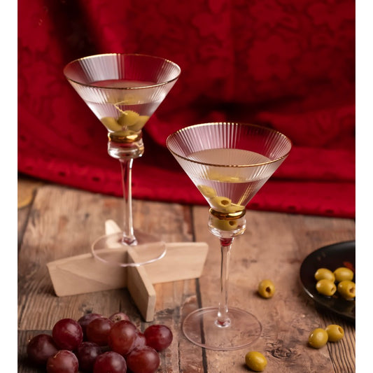 prdct_Velvet Martini Glass - Gold Touch - Set of 2