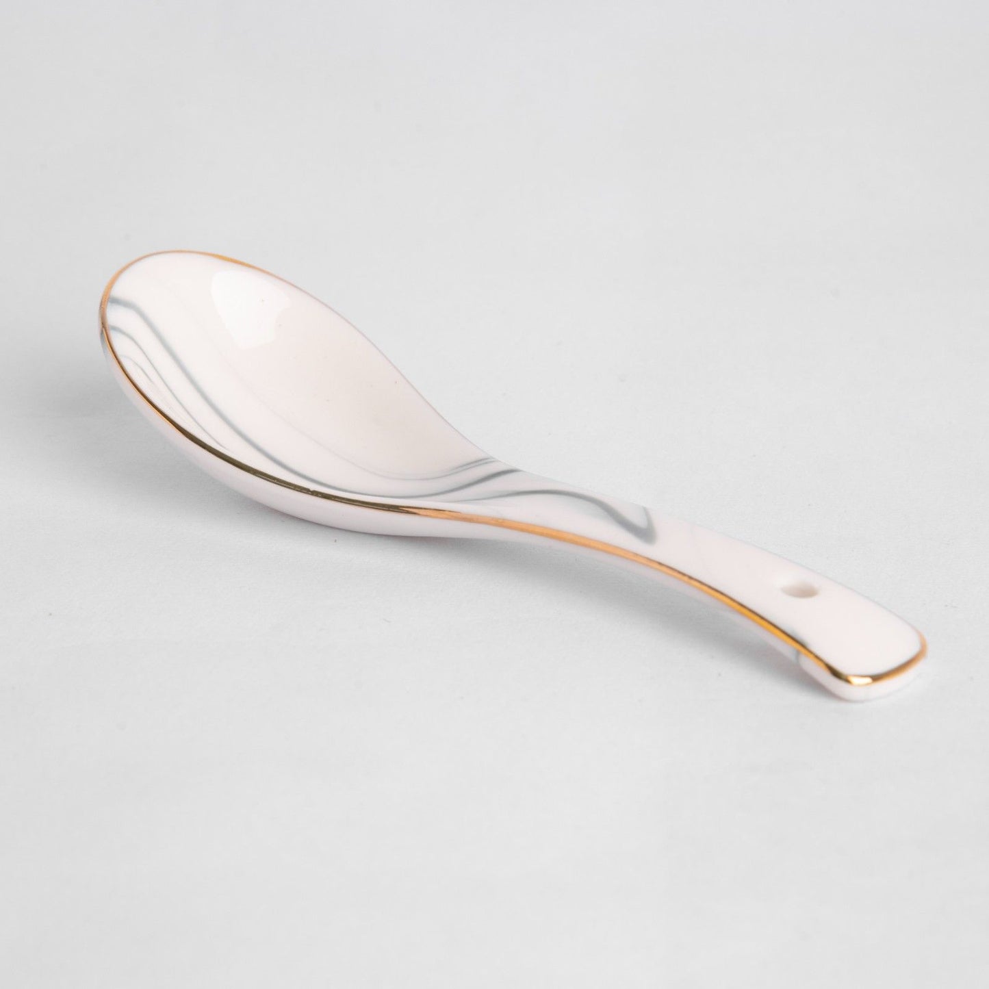 Pacific Grey Marble Collection - Soup Spoon - 5.5 inch