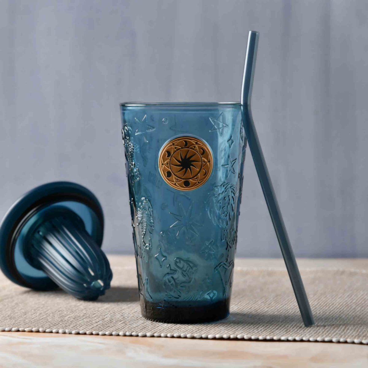 Celestial Bliss Glass Tumbler - 500ml