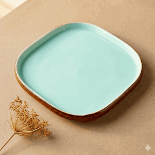 prdct_Burgundy Bliss - Square Side Plate - 6.5 inch