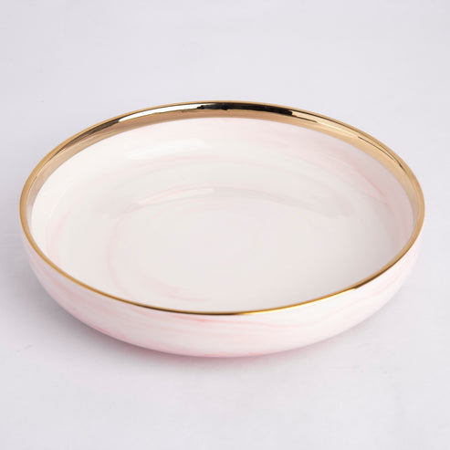 prdct_Rosa Marble - Deep DIsh - 9 inch