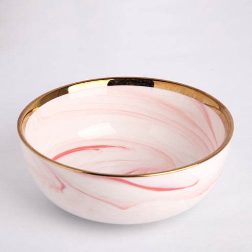 prdct_Rosa Marble - Serving Bowl - 7 inch