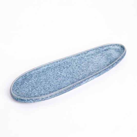 prdct_Ash Blue - Oval Leaf Plate - 11.5 inch