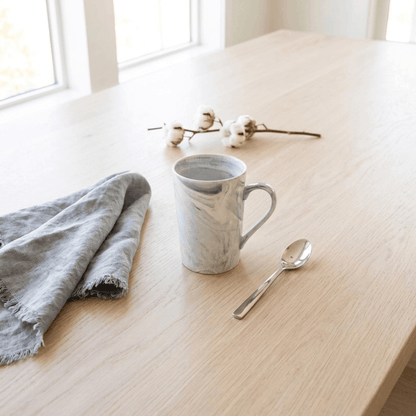 Grey Marble Coffee Mug Big