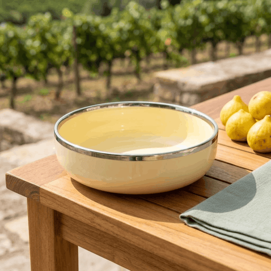 Yellow Mist- Serving Bowl - 8 inch