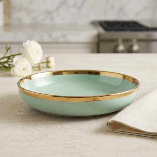 Olive Green - Deep DIsh - 8.25 inch