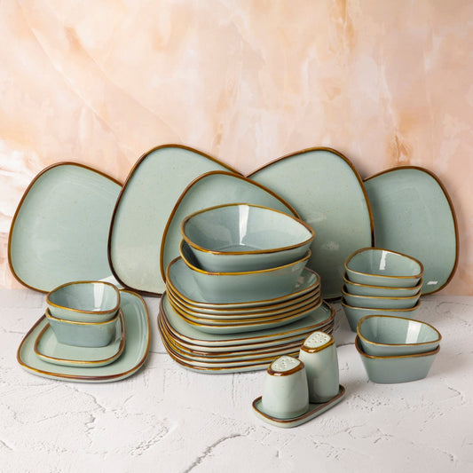 Vintage Blue - 29 Pcs Dinner Set for 8