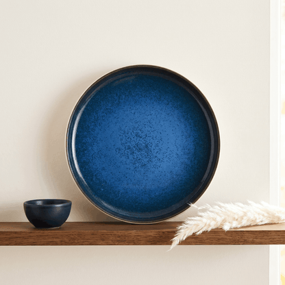 Sapphire Collection - Blue - Round Plate - 10.5 inch