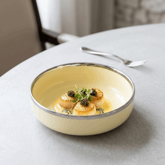 prdct_Yellow Mist- Serving Bowl - 8 inch