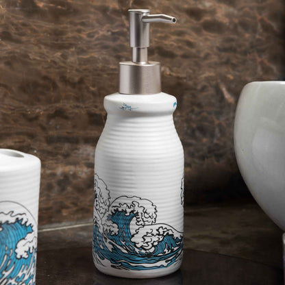 Sea Mist Essentials – Ceramic 4 pcs Bath Set
