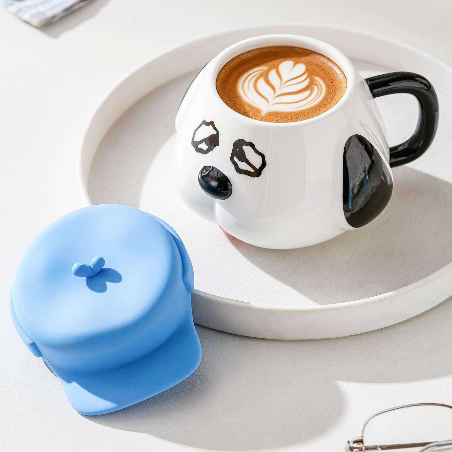 SnoozePup Lidded Mug - 470ml