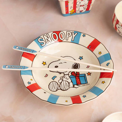 Snoopy Retro Stripe Dinner Set