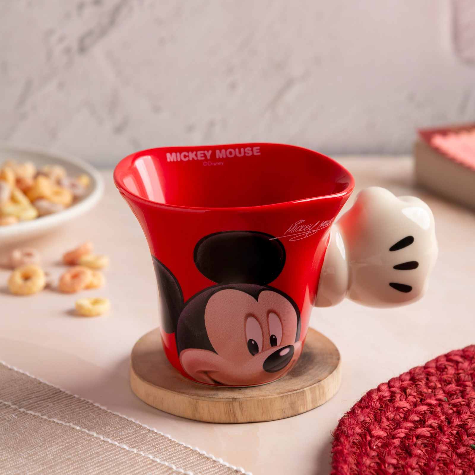 Mickey Glove Morning Mug