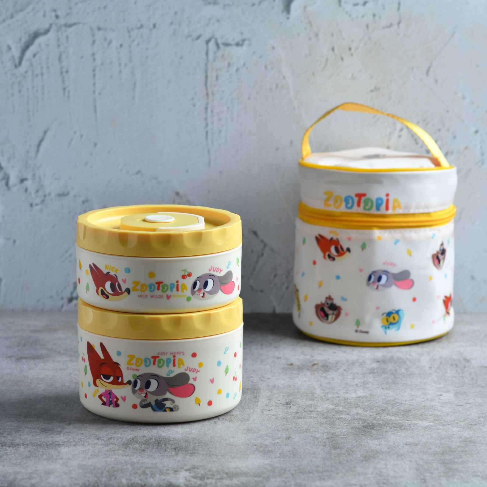 Zootopia Twintier Lunch set