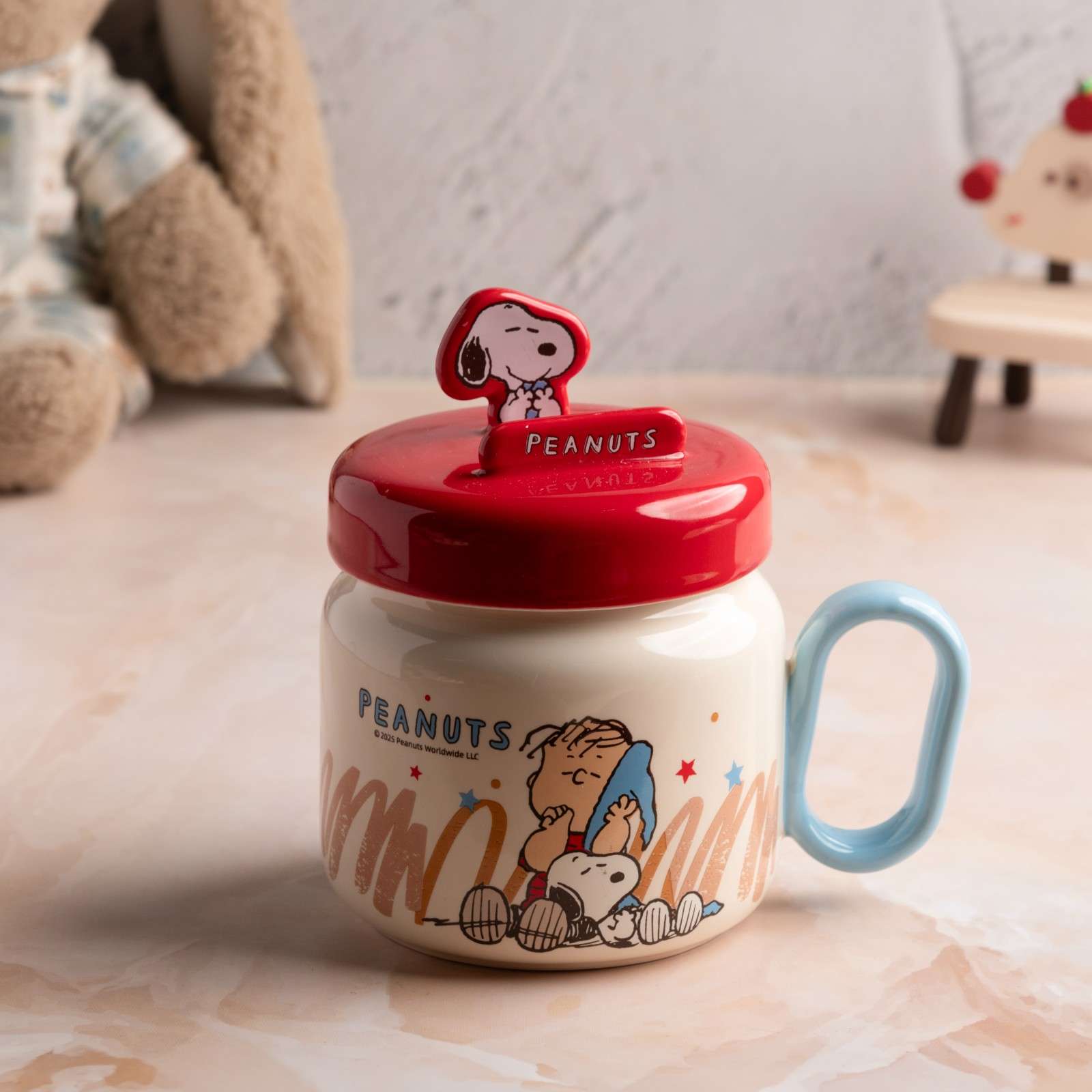 Snoopy Retro Jar Cup - 360 ml